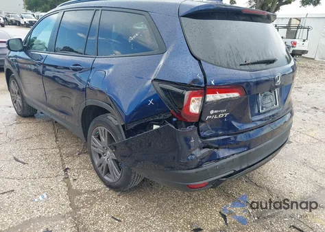 2022 Honda Pilot 2Wd Sport z USA, uszkodzony, nr VIN 5FNYF5H30NB023686